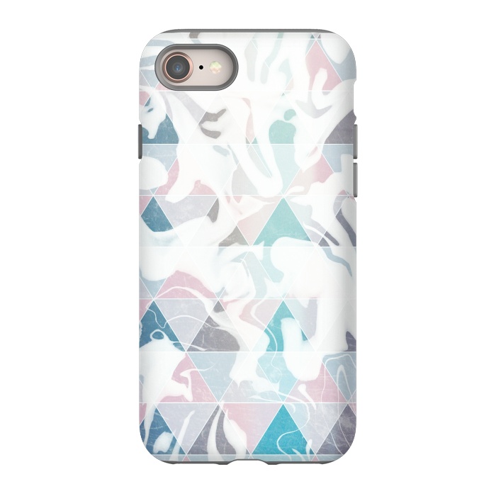 iPhone 8 StrongFit Geometric marble by Jms