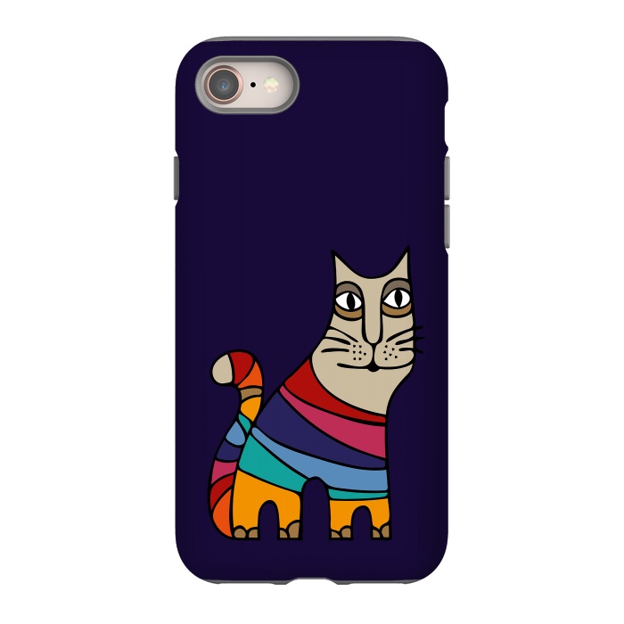 iPhone 8 StrongFit Magic Cat III by Majoih