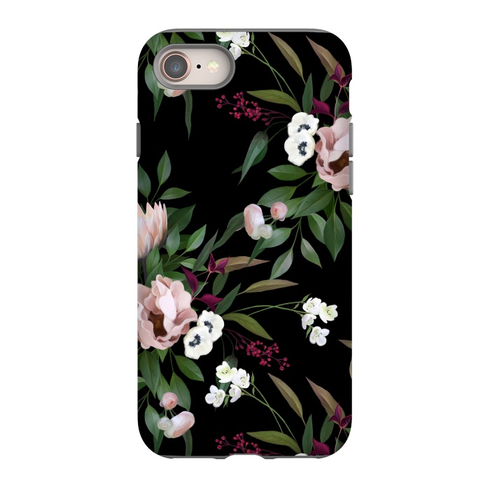 iPhone 8 StrongFit Bouquet With a Protea by Elzbieta Malyska