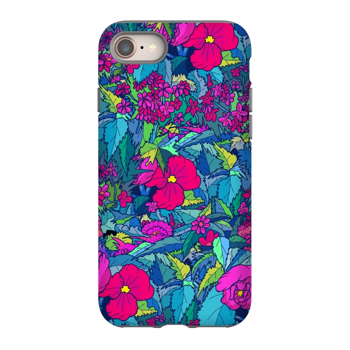 iPhone 8 StrongFit Summer flowers by Steve Wade (Swade)