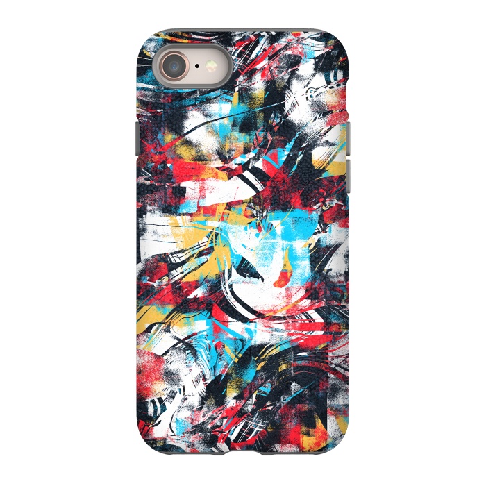 iPhone 8 StrongFit Abstract Flow II by Art Design Works