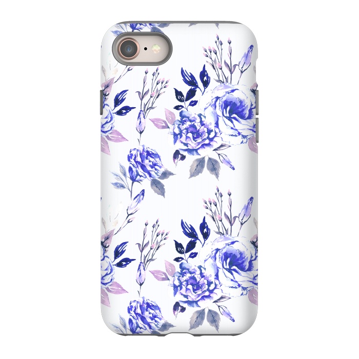 iPhone 8 StrongFit Blue Calm by Anis Illustration