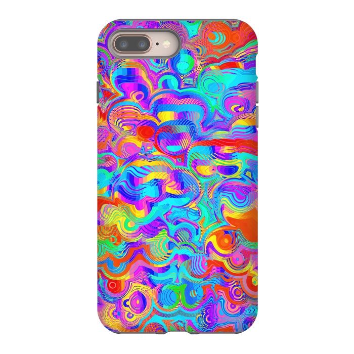 iPhone 8 plus StrongFit Abstract Colorful Design by Art Design Works