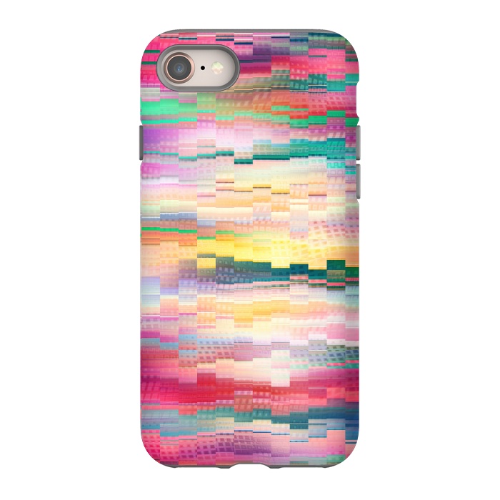 iPhone 8 StrongFit Abstract Vivid Pattern by Art Design Works