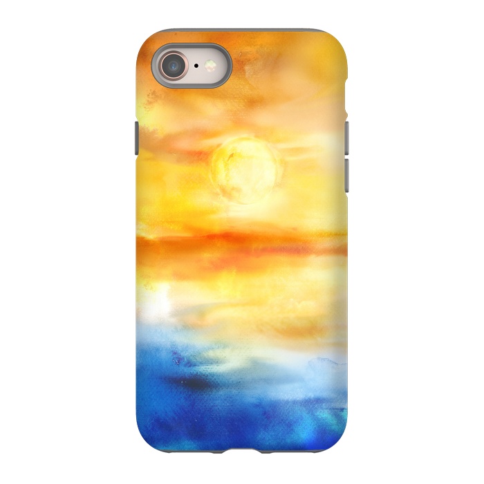 iPhone 8 StrongFit Abstract Sunset Artwork I by Art Design Works