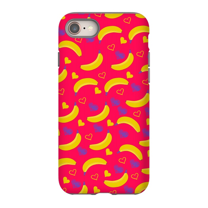iPhone 8 StrongFit Pop Art Style Bananas by ArtsCase
