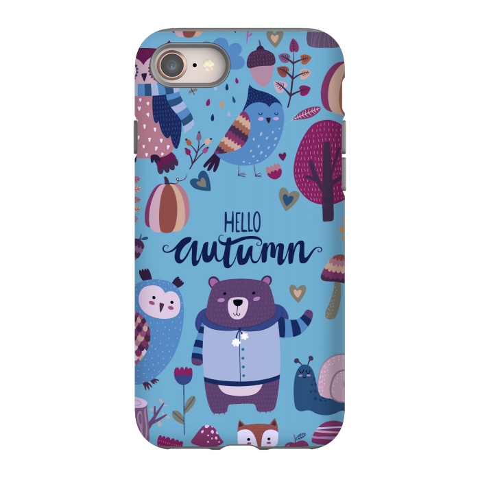 iPhone 8 StrongFit Autumn In Cold Colors by ArtsCase