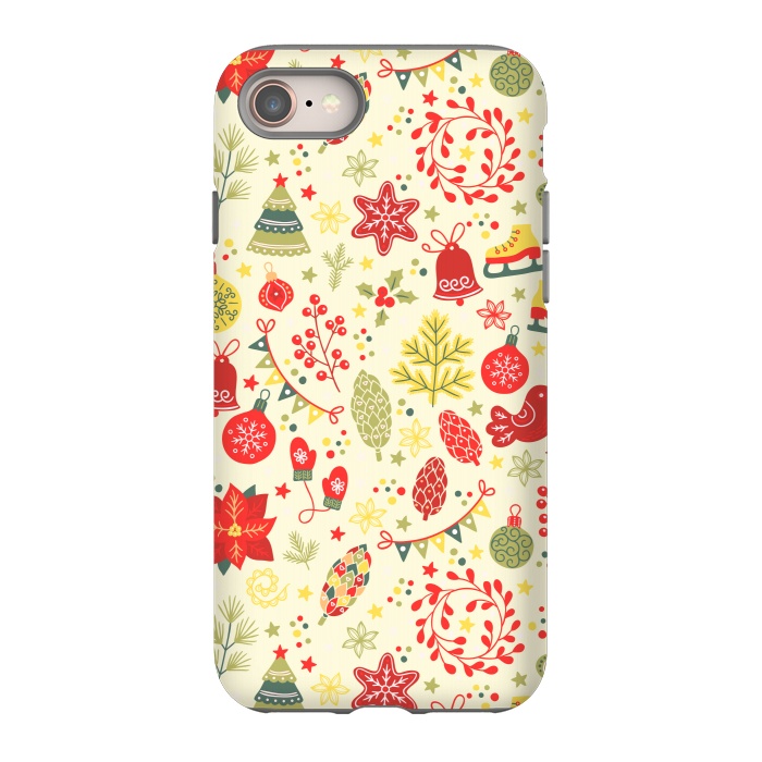 iPhone 8 StrongFit Beautiful bells for christmas by ArtsCase