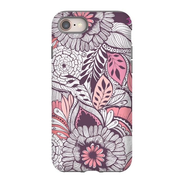 iPhone 8 StrongFit WildFlorals  by Rose Halsey