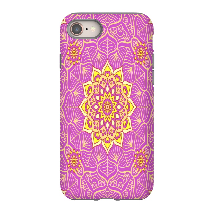 iPhone 8 StrongFit center of the universe in mandala by ArtsCase