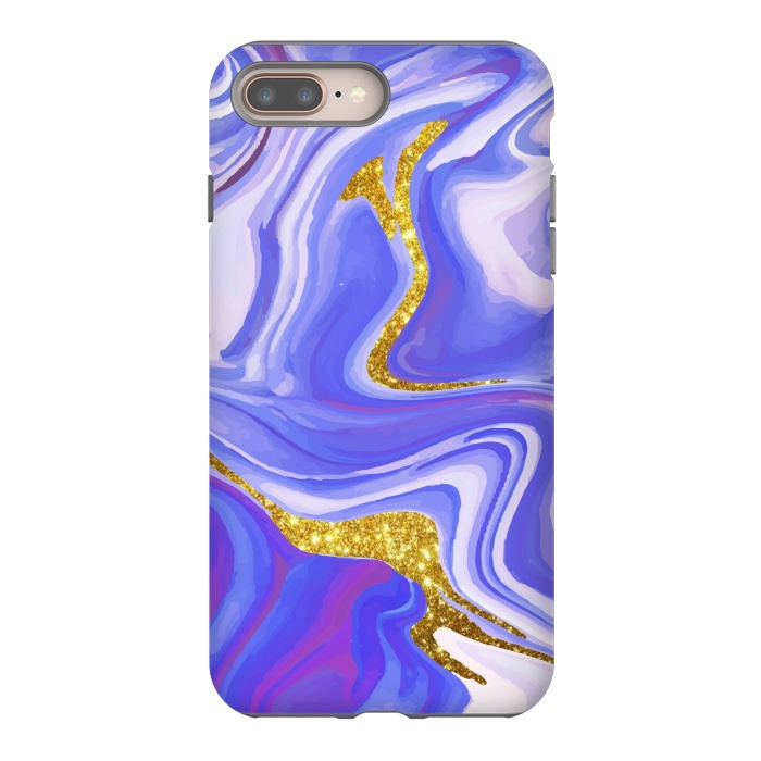 iPhone 8 plus StrongFit Paint splash Colorful fluid by ArtsCase