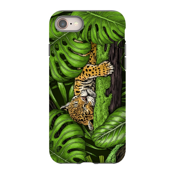 iPhone 8 StrongFit Jaguar 2 by Katerina Kirilova