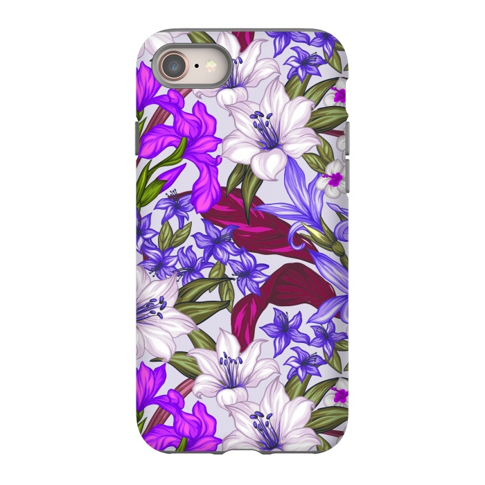 iPhone 8 StrongFit lilies flowers happy for you by ArtsCase