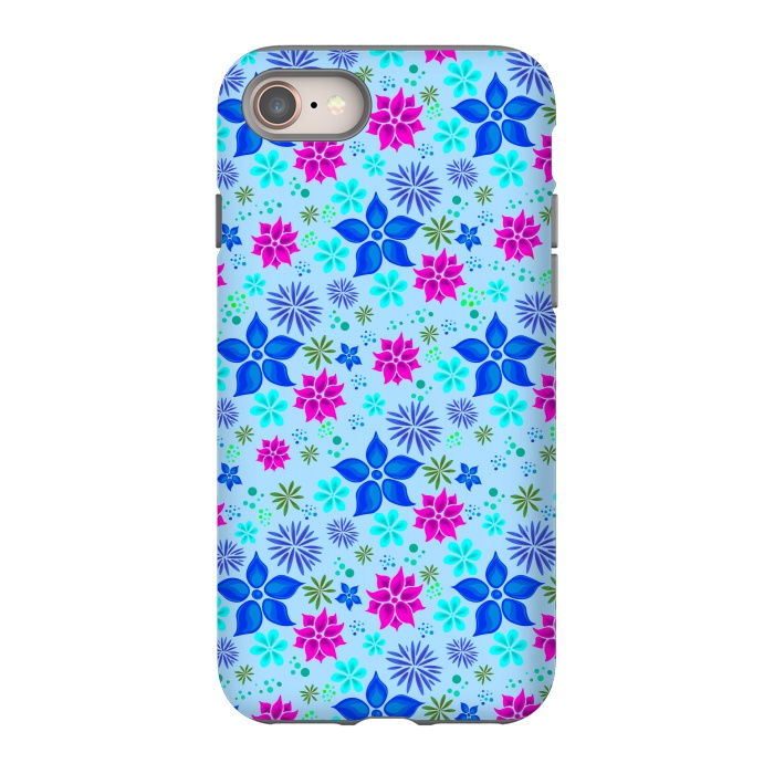iPhone 8 StrongFit fantastic and floral colors in summer by ArtsCase