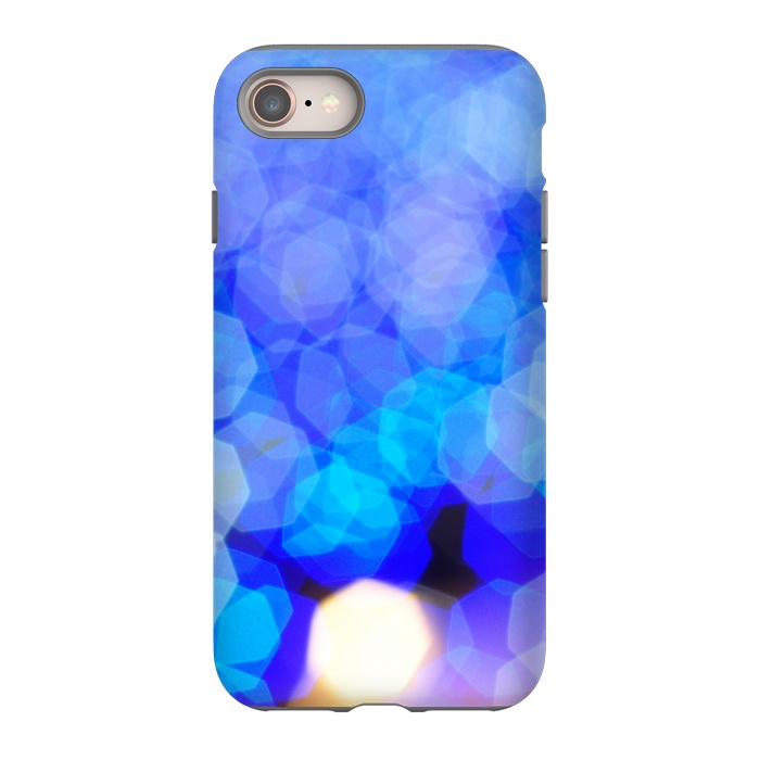 iPhone 8 StrongFit BLUE SHINY LIGHTS by MALLIKA
