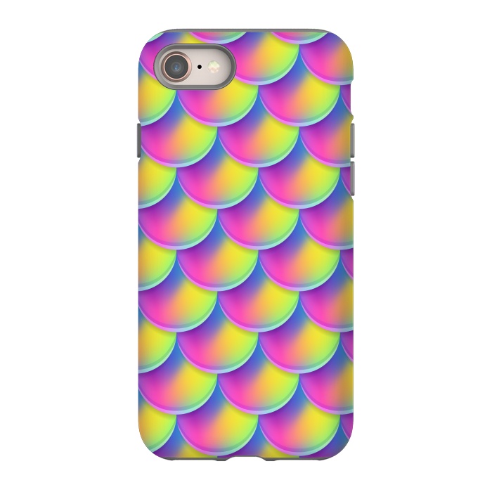 iPhone 8 StrongFit MERMAID SCALES 2  by MALLIKA