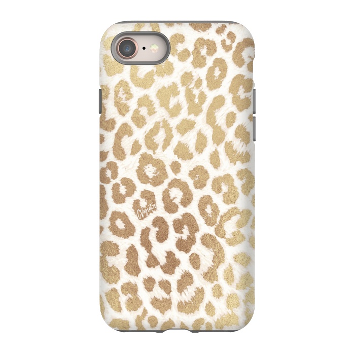 iPhone 8 StrongFit ReaL LeOpard - Greek Ancient Gold by ''CVogiatzi.