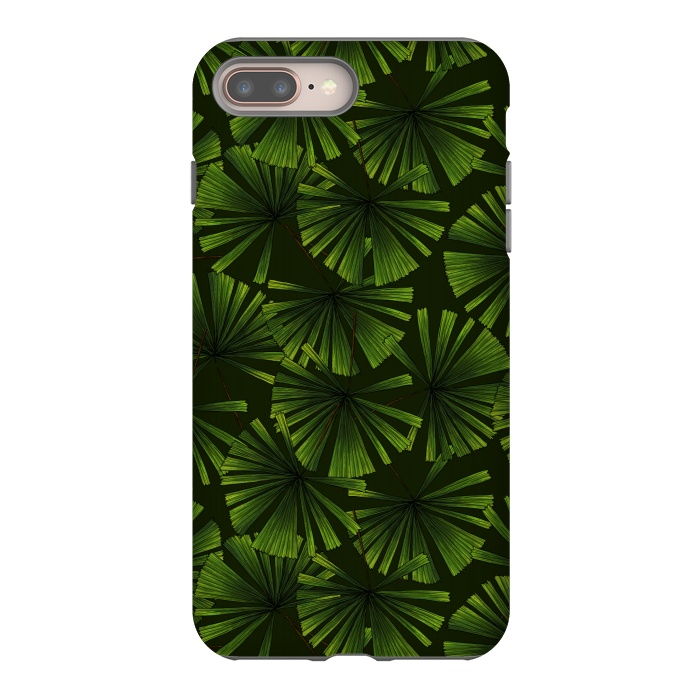 iPhone 8 plus StrongFit Palm leaves 2 by Katerina Kirilova