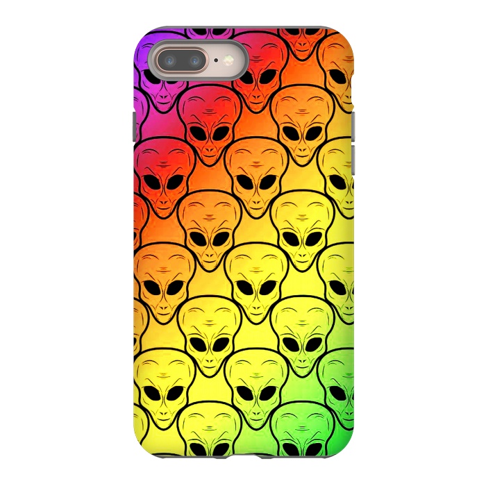 iPhone 8 plus StrongFit aliens by haroulita