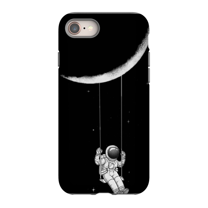 iPhone 8 StrongFit moon astronaut by haroulita