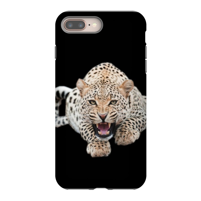 iPhone 8 plus StrongFit wild leopard by haroulita