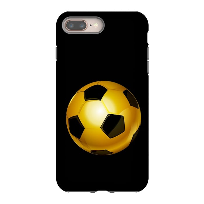 iPhone 8 plus StrongFit golden ball by haroulita