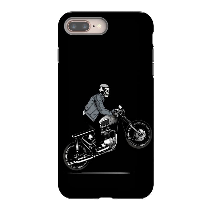 iPhone 8 plus StrongFit skull biker x by haroulita