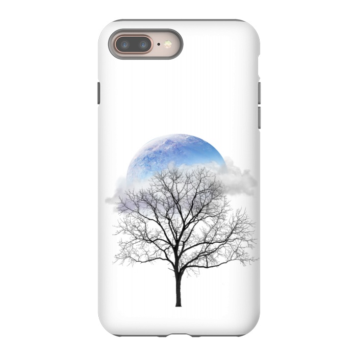 iPhone 8 plus StrongFit winter tree by haroulita