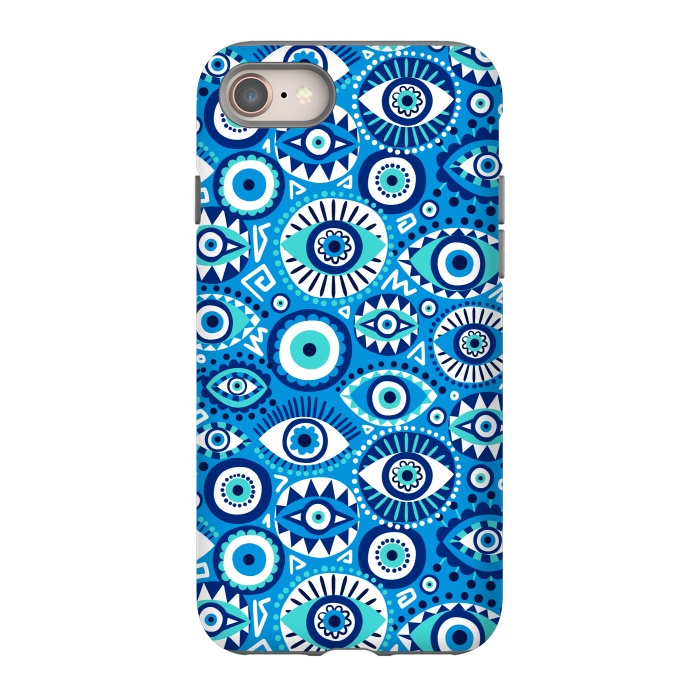 iPhone 8 StrongFit Evil eye by Laura Grant