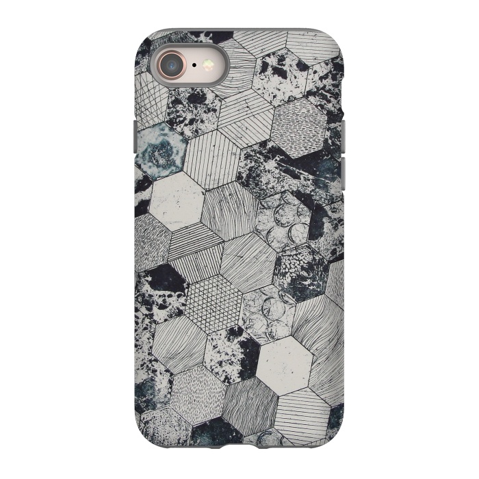 iPhone 8 StrongFit Hexagonal by Winston