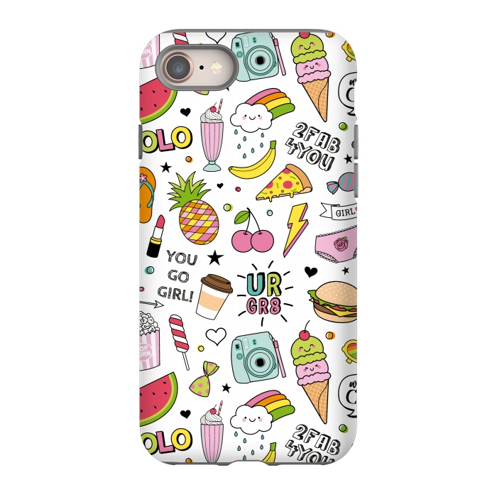 iPhone 8 StrongFit Teenage Girls by ArtsCase