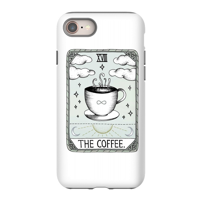 iPhone 8 StrongFit The Coffee by Barlena