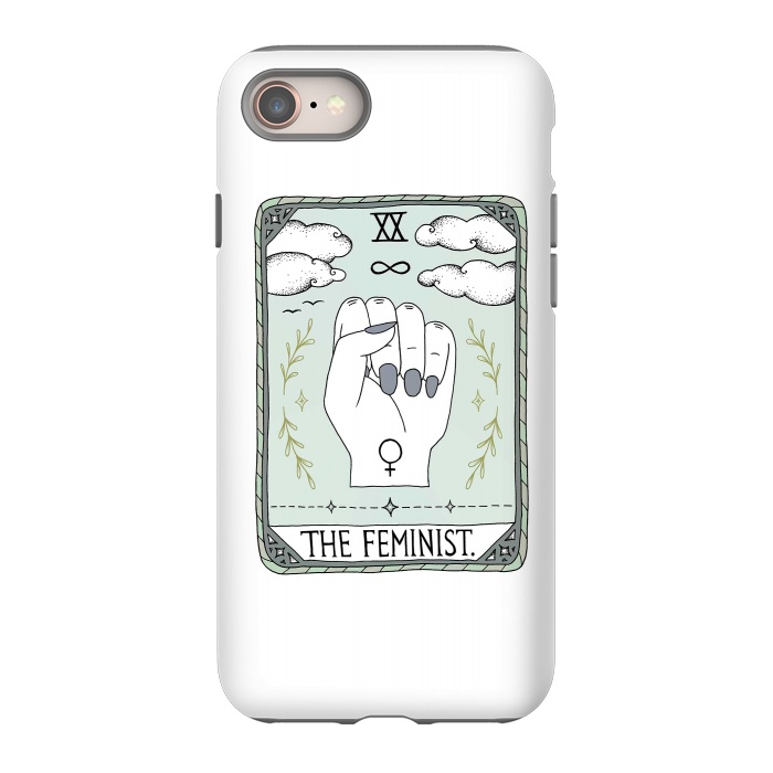 iPhone 8 StrongFit The Feminist by Barlena