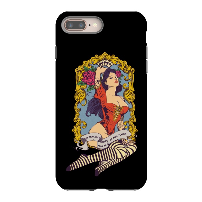 iPhone 8 plus StrongFit Sexy woman by Winston