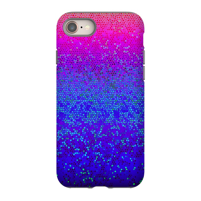 iPhone 8 StrongFit Glitter Star Dust G248 by Medusa GraphicArt