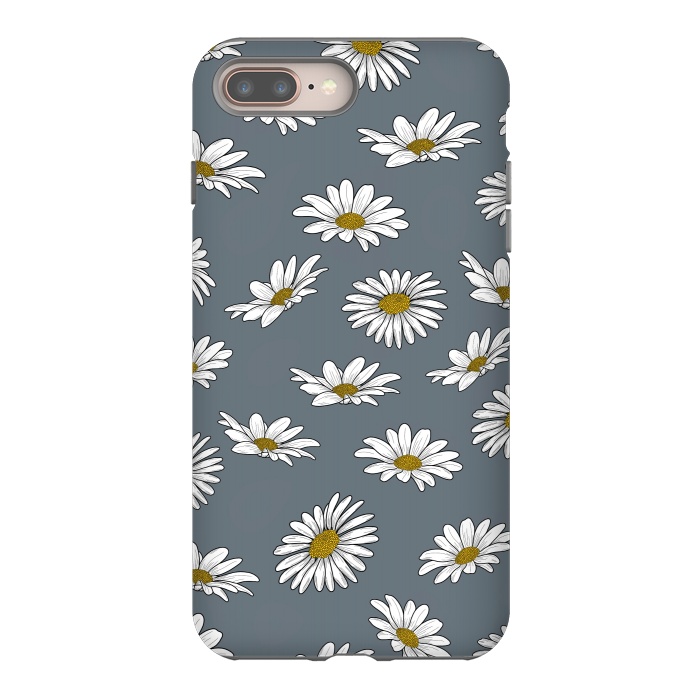 iPhone 8 plus StrongFit Daisies by Jms