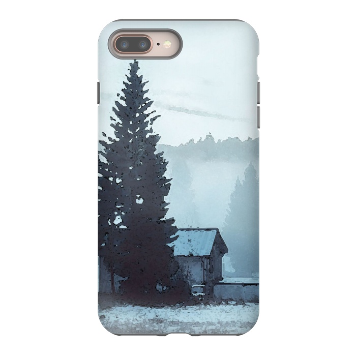 iPhone 8 plus StrongFit I live by the mountains by Allgirls Studio