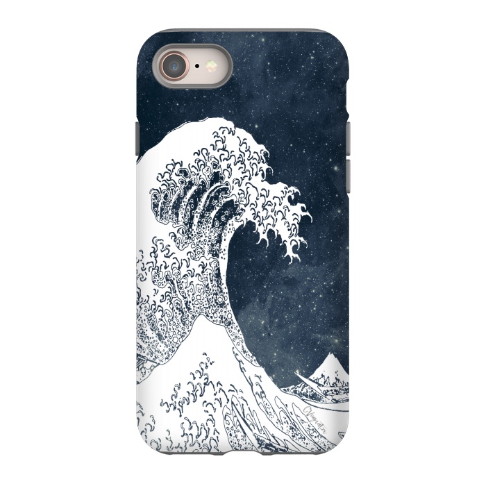 iPhone 8 StrongFit The Great Wave of a Star System by ''CVogiatzi.