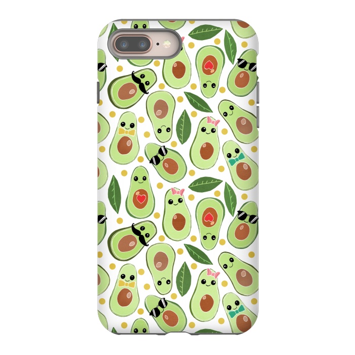 iPhone 8 plus StrongFit Stylish Avocados by Tangerine-Tane