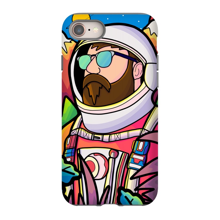 iPhone 8 StrongFit The astronaut explorer by Steve Wade (Swade)