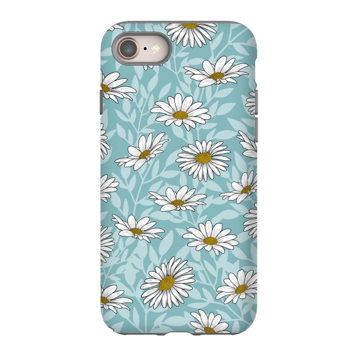 iPhone 8 StrongFit Daisy pattern by Jms