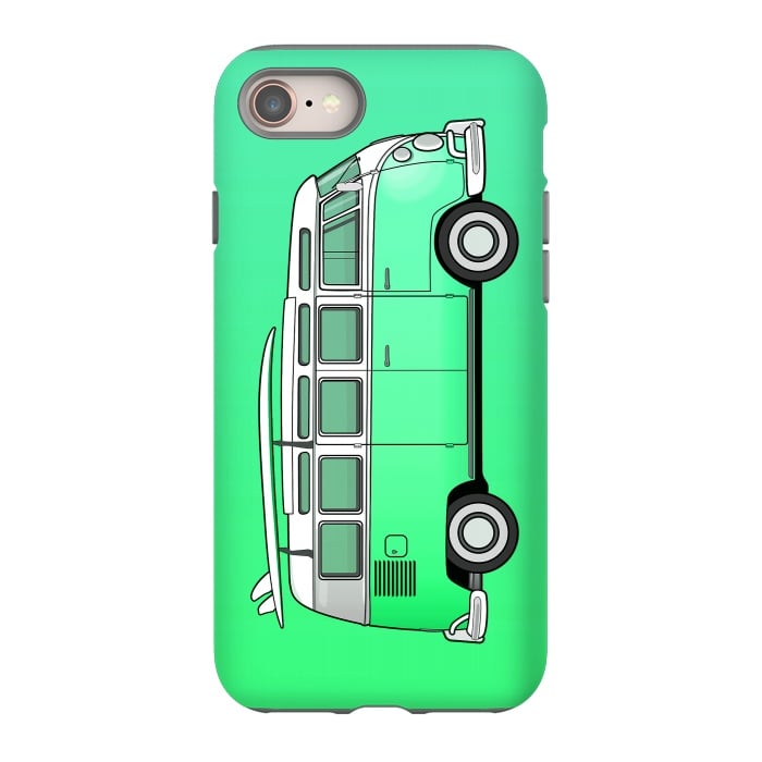 iPhone 8 StrongFit Van Life - Green by Mitxel Gonzalez
