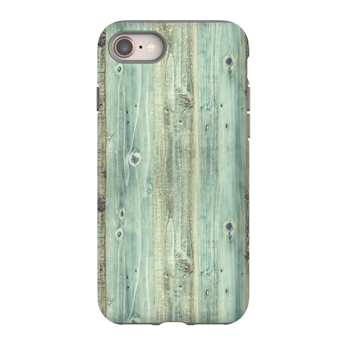 iPhone 8 StrongFit blue wood by haroulita