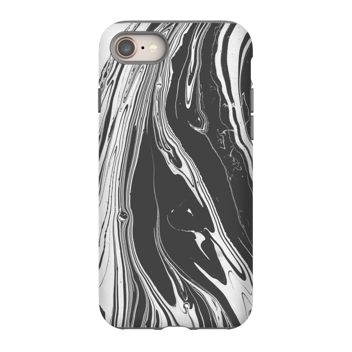 iPhone 8 StrongFit bw marble x by haroulita