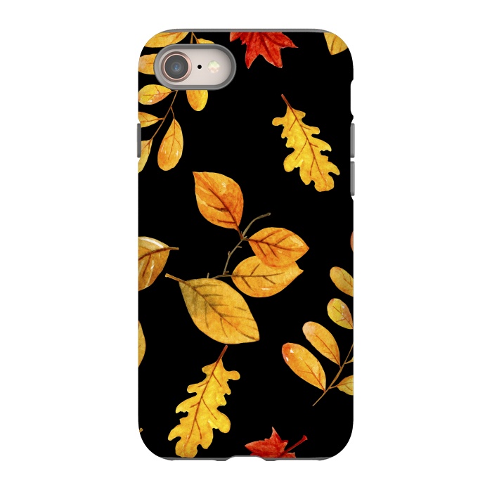 iPhone 8 StrongFit fall leaves x by haroulita