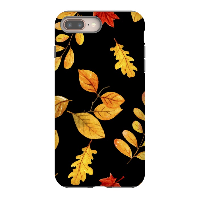 iPhone 8 plus StrongFit fall leaves x by haroulita