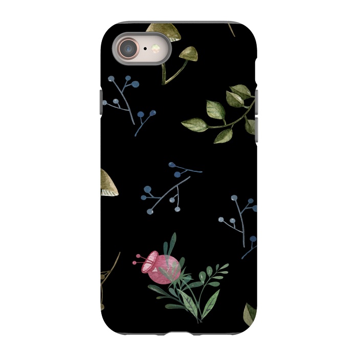 iPhone 8 StrongFit flower pattern cc by haroulita