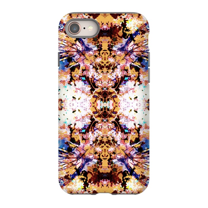 iPhone 8 StrongFit Painted butterfly wings and flower petals by Oana 