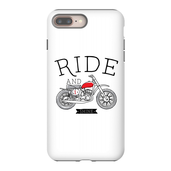 iPhone 8 plus StrongFit Ride and Shine by Afif Quilimo