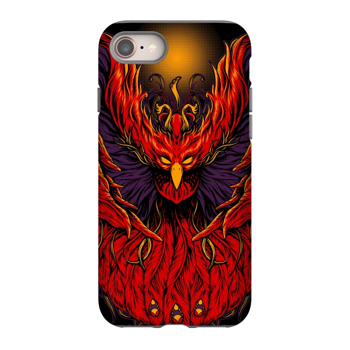 iPhone 8 StrongFit Phoenix by Afif Quilimo